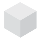 Default logo which is a 3D grey cube
